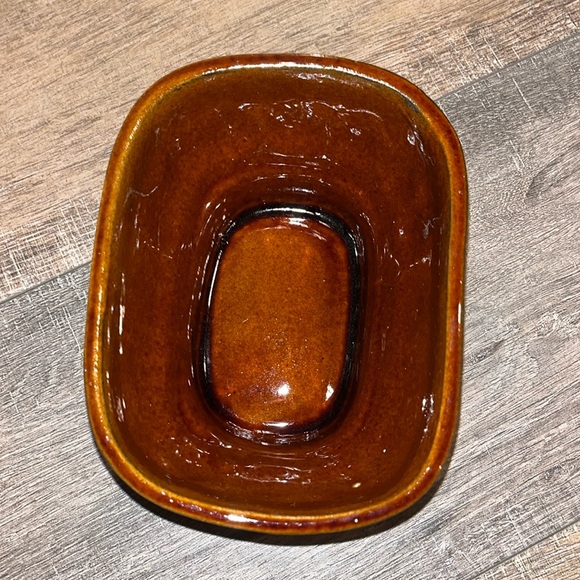 Vintage MCM Cookson California Pottery Brown Glaze Ceramic Pot Planter Vase 6" - Picture 5 of 5